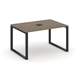 Стайл Проджект Стол переговорный SN-6O.SPRG-001 Вяз Благородный/Металл Черный 980*980*750 - Фото предпросмотра