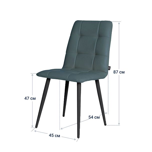 Стул Olys, экокожа Fiji Pine, ножки металл - Вид 5