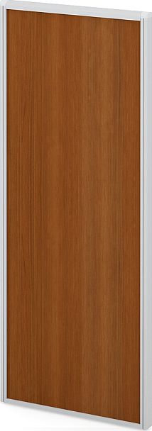 Модуль сплошной "Мобильные офисные перегородки «Логика»"  ПК-ЛГ-МДС200х80Д-В1-35 миланский орех светлый - Вид 1