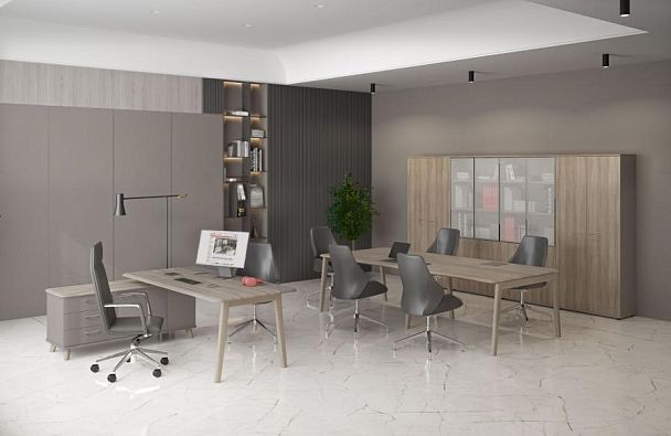 Стол для переговоров прямоугольный WOOD Time wood ТМ В2 152 ВЛ вяз либерти - Вид 5