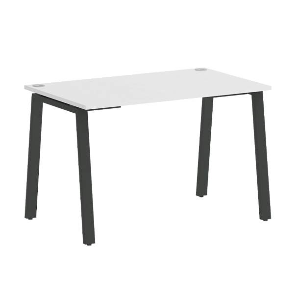 Home Office Стол письменный VR.SP-3-118.A Белый бриллиант/Антрацит металл 1180*720*750 - Вид 1
