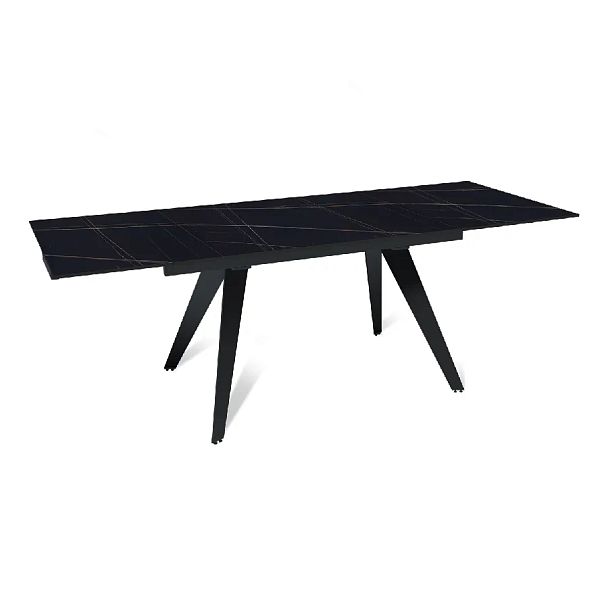 Стол раскладной Rhein (140+40+40), керамика матовая Blackgold - Вид 5