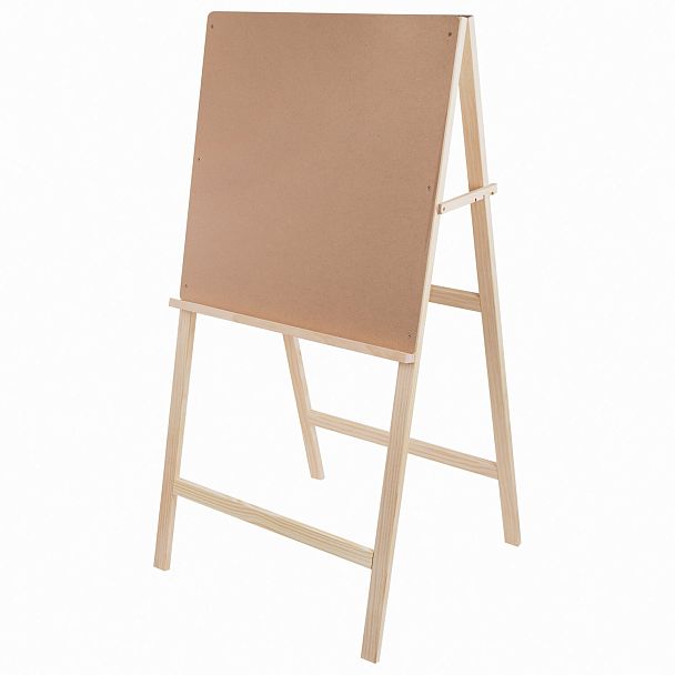 Мольберт напольный BRAUBERG ART CLASSIC "Хлопушка", планшет 60x60см, в собр.виде 60x120x5см, 190659 - Вид 7