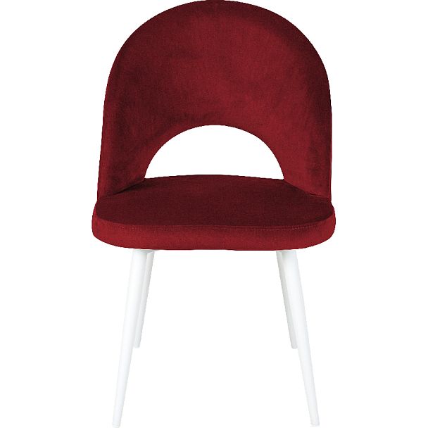 Комплект кухонных стульев Рэди бордовый велюр/белый, 2 шт. - Вид 2