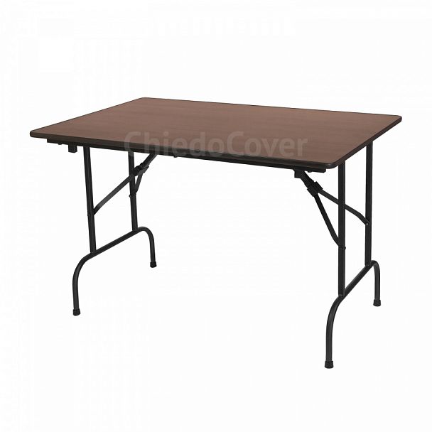 Стол Лидер 1, 1200х600, орех, черный - Вид 1