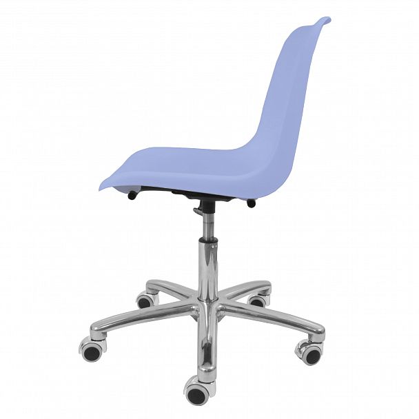 Кресло  "Vicenza SW на крестовине CINA алюминий" голубой - Вид 3