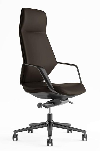 Кресло Davos STAR-CL-H Коричневый/Металл Черный - Вид 1