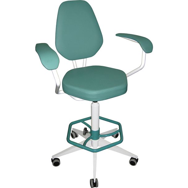 Кресло на винтовой опоре М106 с подлокотниками - Вид 1