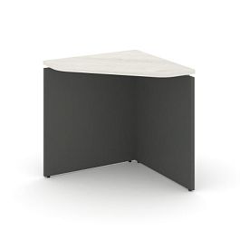 Стайл Проджект Угловой элемент стола SN-D.USP-011 Дуб Наварра/Антрацит NEW/Металл Белый 700*700*750 - Фото предпросмотра