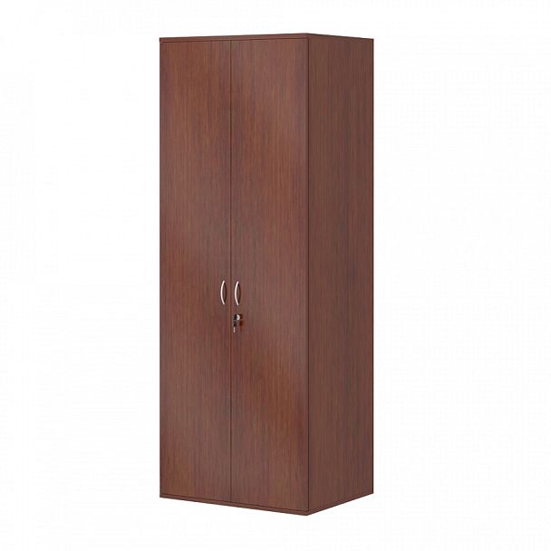 Гардероб отдельностоящий "Логистика"  ПК-ЛОГ-ГГ202Х75/35-В1-34 миланский орех темный - Вид 1