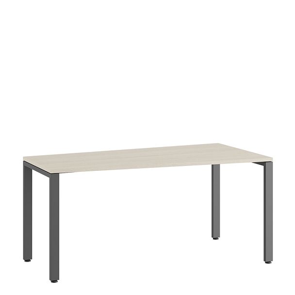 Стол трапеция правый Tess 160x80x75 дуб шамони светлый - Вид 1