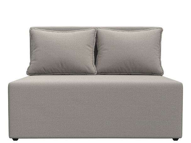 Диван прямой Лагуна Рогожка бежевый - Вид 2