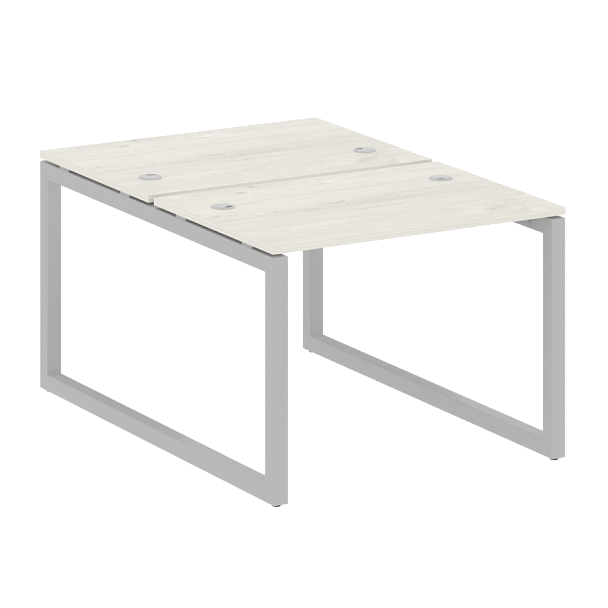 Metal System Quattro Р. ст. на О-образном м/к 50БО.РАС-СП-2.1 Дуб наварра/Серый металл 1000*1475*750 - Вид 1