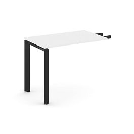 Style Project Next Брифинг-приставка SN-59P.BR-005 Белый/Металл Черный 1380*600*750 - Фото предпросмотра