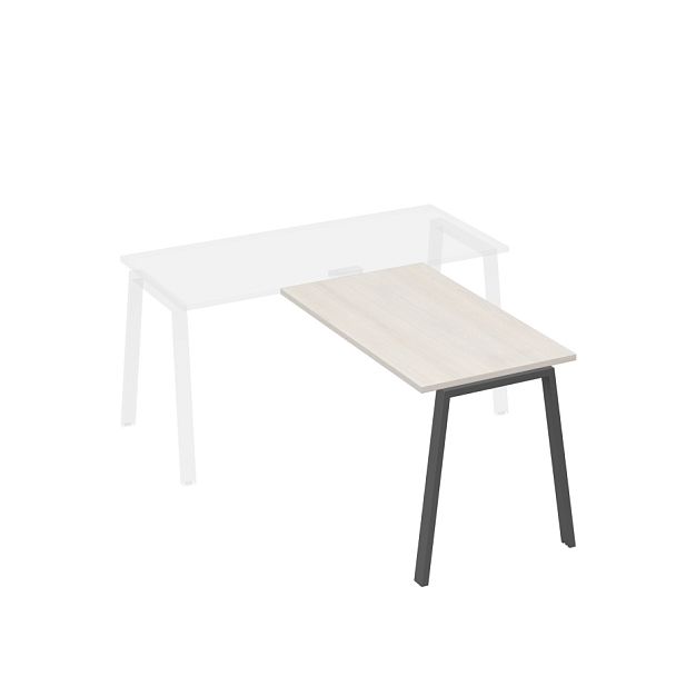 Брифинг-приставка каркас TRE A4 А4 Б3 074 БП дуб / металлокаркас антрацит - Вид 1