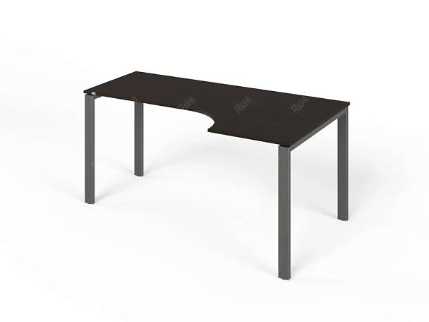 ЛАЙТ / LIGHT RLG016-14x9R Угловой стол 160x90x75 Венге - Вид 1