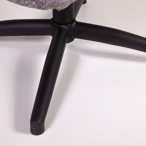 Кресло качалка с оттоманкой Magnus, серый - Вид 11