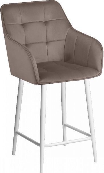 Комплект полубарных поворотных кресел Мони К, Confetti mocco/белый, 3 шт. - Вид 4