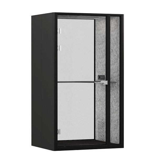 SoundCube RV UNO+ з/с-стекло  SDC-1.2-GL Антрацит/Зимний Лес/Антрацит/Прозрачный/Серый 1300*1070*2278 - Вид 1