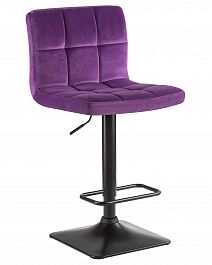 Стул барный DOBRIN DOMINIC (фиолет велюр (MJ9-58)) - Фото предпросмотра