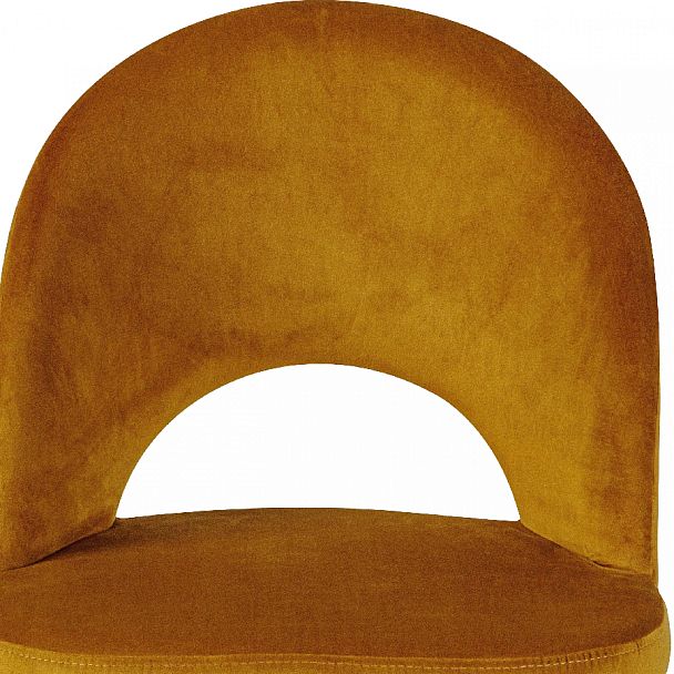 Комплект кухонных стульев Рэди горчичный велюр/черный, 4 шт. - Вид 7