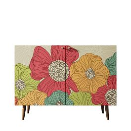 Комод Berber две дверки 5 принт арт BB04/Print_05 - Фото предпросмотра