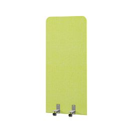 Перегородка акустическая прямая Everprof EVO Acoustic на роликовых опорах 800х28х1800 Ткань Romeo 07 - Фото предпросмотра