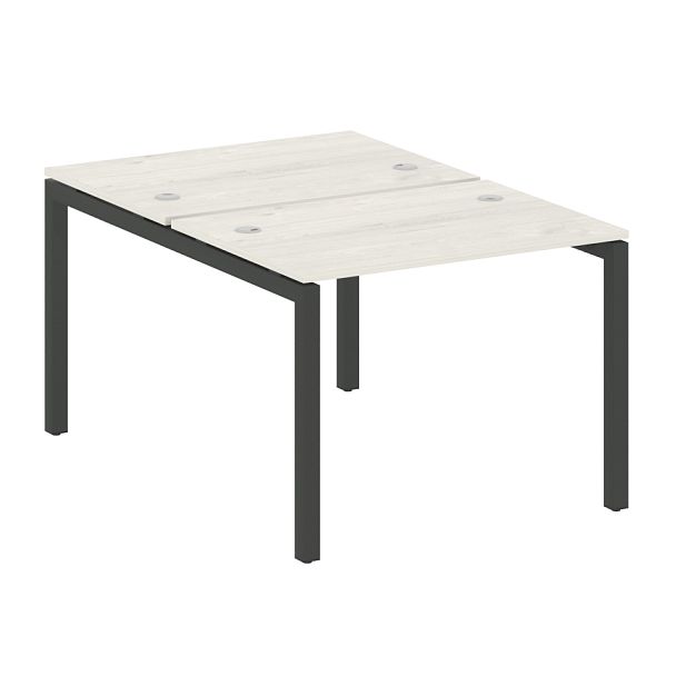 Metal System Quattro Р. ст. на П-образном м/к 50БП.РАС-СП-2.1 Дуб наварра/Антрацит металл 1000*1475*750 - Вид 1