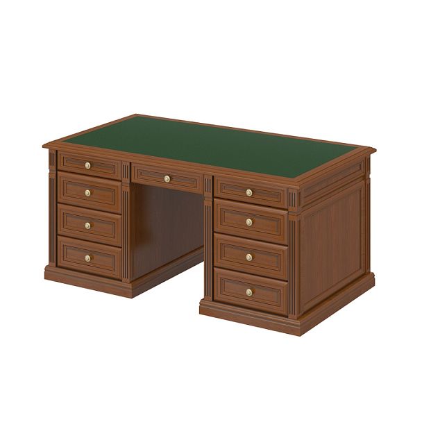 Стол "Версаль"  ПК-ВР-СТ175Х90К/КП/2-В1-217 орех орвието - Вид 1