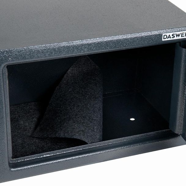 Сейф мебельный DASWERK SC-200EL (200х310х200 мм), электронный замок, графит, 291341 - Вид 9