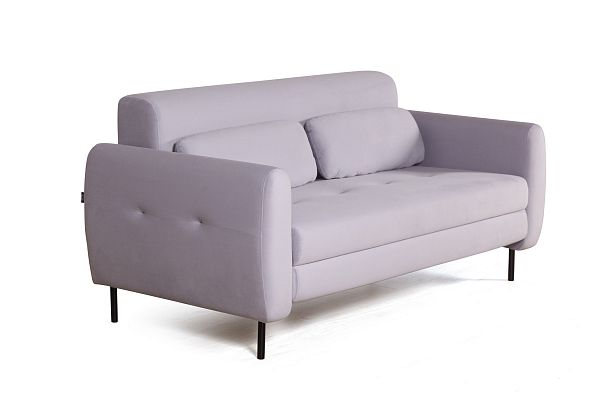 Siena диван-кровать прямой с подлокотниками, бархат 04 - Вид 9