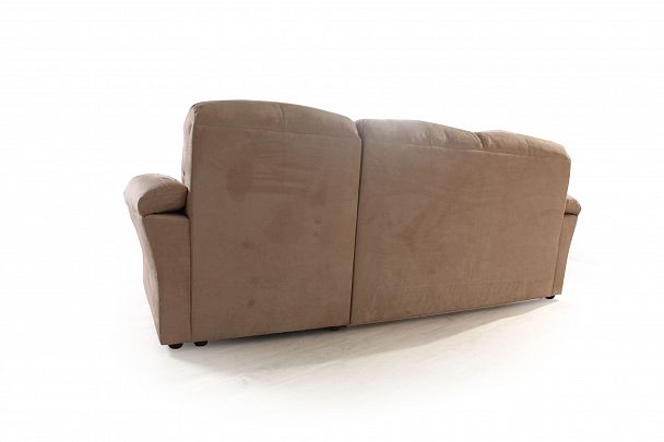 Diamante диван-кровать с шезлонгом велюр бежевый - Вид 7