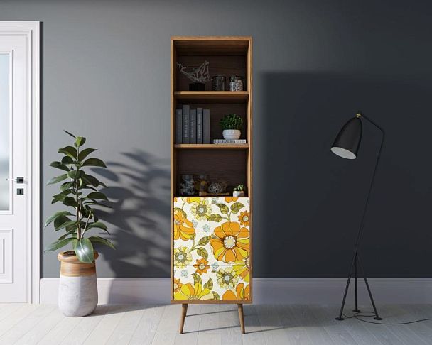 Стеллаж с ящиками Berber принт 47 арт BB45/Print_47 - Вид 4