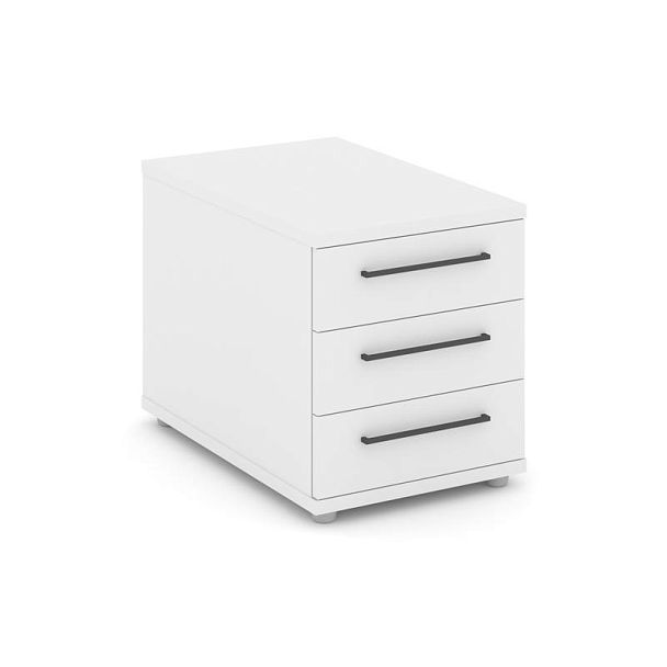 Rift Тумба опорная/приставная RF.TOP-001 Белый Бриллиант/Металл Антрацит 600*450*523 - Вид 1