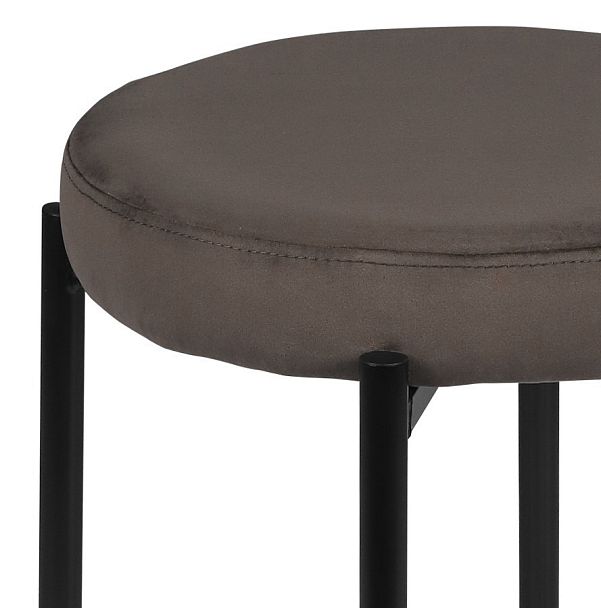 Комплект табуретов Кен, Confetti stone/черный, 3 шт. - Вид 2