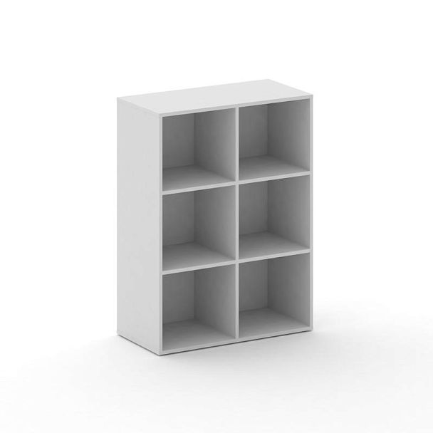 Стеллаж широкий средний CRU.ST-200 Белый Бриллиант UM 896*442*1202 - Вид 1