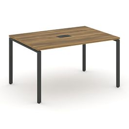 Concept Стол переговорный (1 столешница) CN.PRG-014 Сандал Янтарный/Металл Антрацит 1580*980*750 - Фото предпросмотра