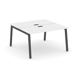 Стайл Проджект Рабочая станция 2-х сторон. SN-5A.DRS-001 Белый/Металл Антрацит 980*1232*750 - Фото предпросмотра