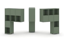 Concept Надставка высокая CN.DNV-005 Кобо/Металл Белый 1099*350*1486 - Фото предпросмотра