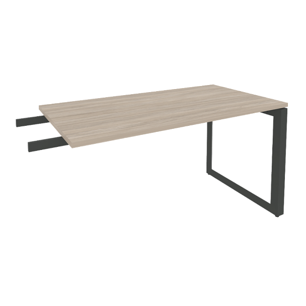 Onix Direct Брифинг-приставка на О-образном м/к O.MO-BR-13 Дуб аттик/Антрацит металл 1380*720*750 - Вид 1