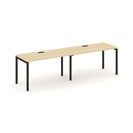 Стайл Проджект Рабочая станция 1 сторон. SN-4P.ORS-011 Акация Лорка/Металл Черный 1960*700*750 - Фото предпросмотра