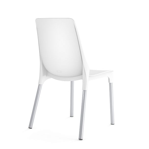 Стул Sheffilton SHT-ST75/S424 белый/хром лак - Вид 3