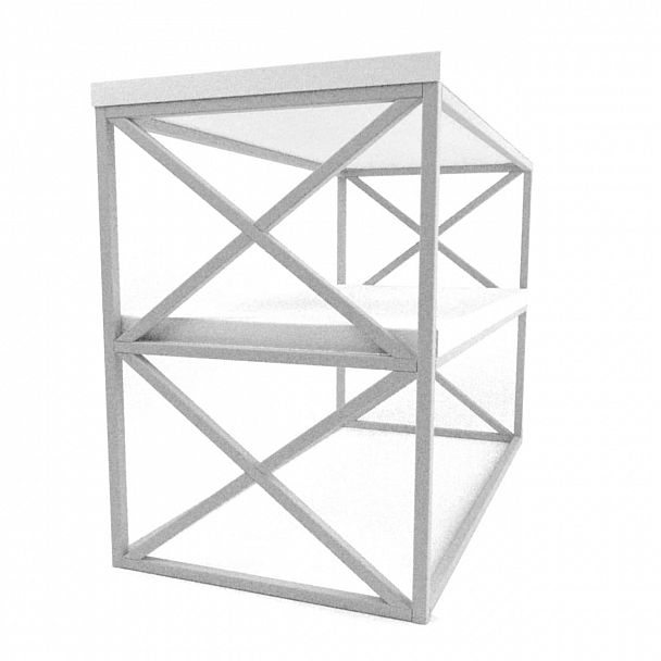 Тумба Лофт для офиса №1 - Вид 3