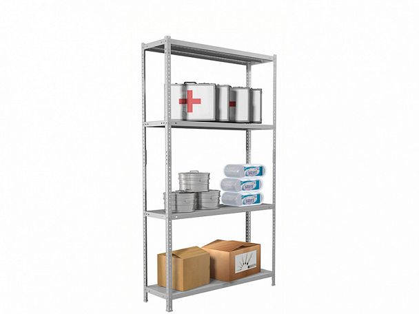 Стеллаж MS Standart 150KD/75x40/4 - Вид 1