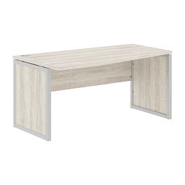 Стол эргономичный XQPCT 169(L) Сосна Эдмонт/Алюминий 1600х900х750 XTEN-QP - Фото предпросмотра