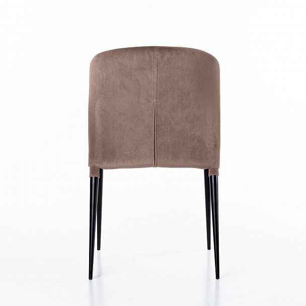 Стул Albert (Альберт), бархат бежевый 5, стопируемый - Вид 5