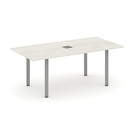 Style Project Direct Direct Стол переговорный SN-6P.SPRG-198 Дуб Наварра/Металл Серый 1980*980*750 - Фото предпросмотра