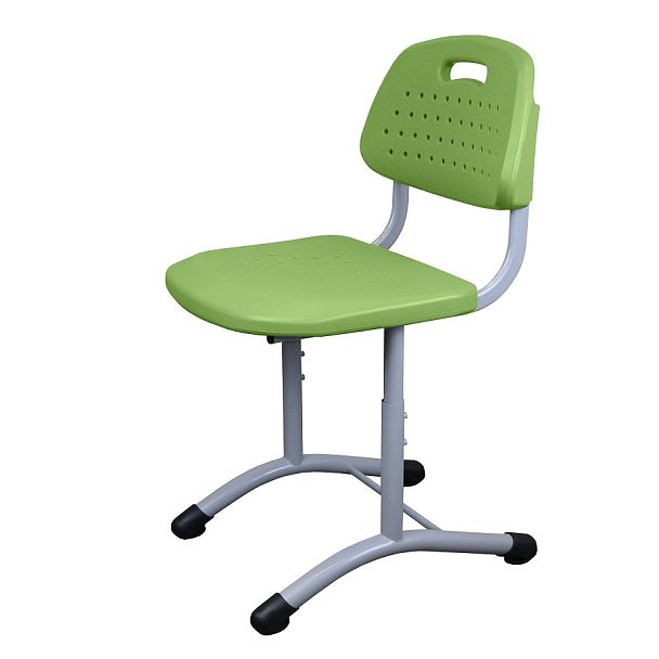 Школьный стул BOCCA, зеленый (каркас RAL 7040 серый), гр.4-6 - Вид 3