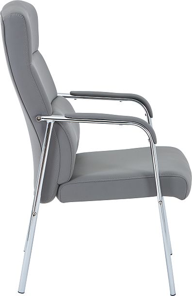 Кресло Everprof City Экокожа Серый - Вид 3