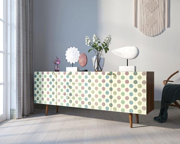 Комод Berber удлиненный принт 24 арт BB11/Print_24 - Вид 3